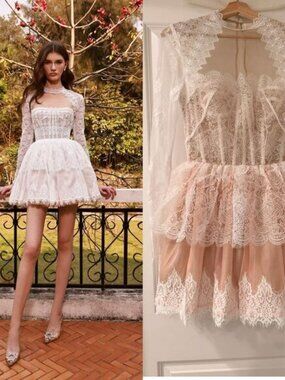 knee length dresses for ladies Brielle Diamond Lilac Mini Dress main image 0